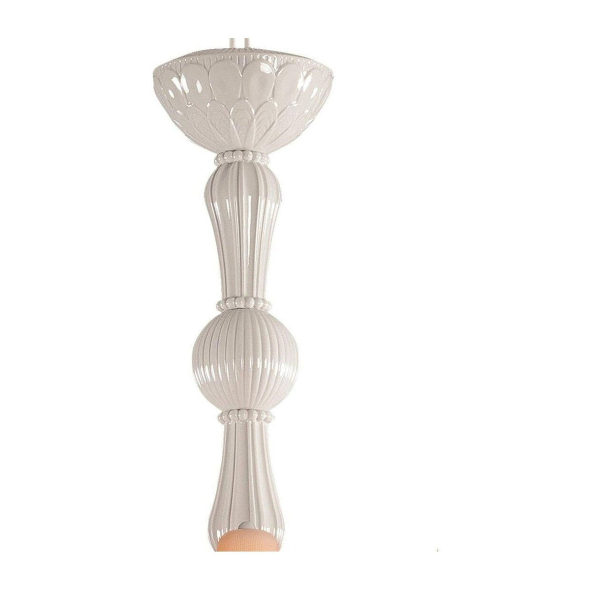 16-Light Organic Porcelain Chandelier