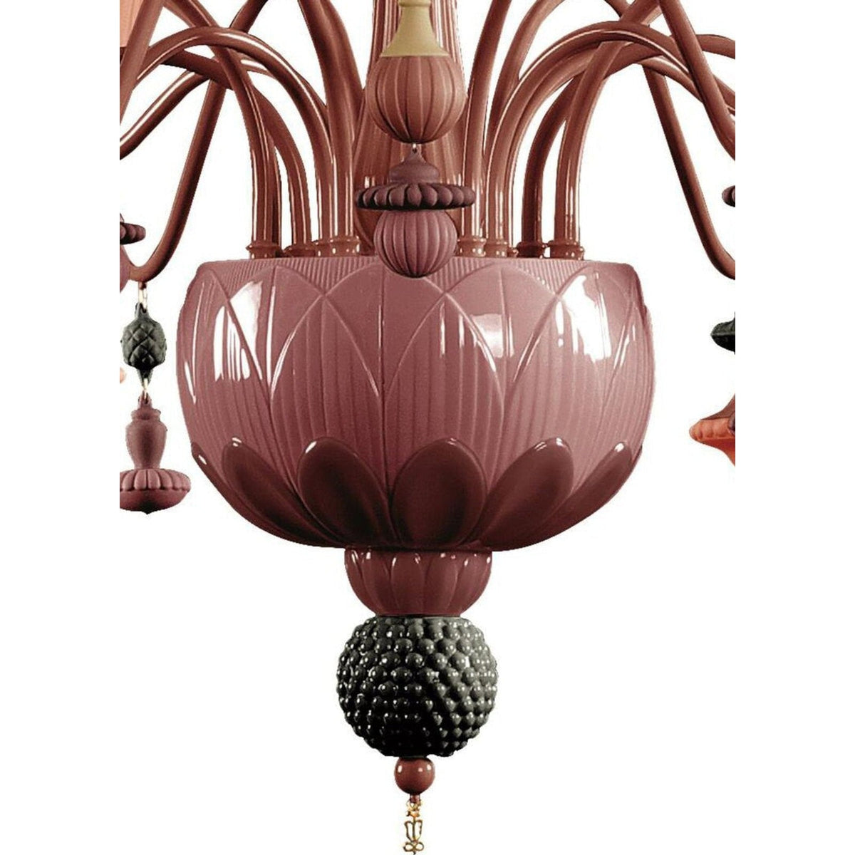16-Light Organic Porcelain Chandelier