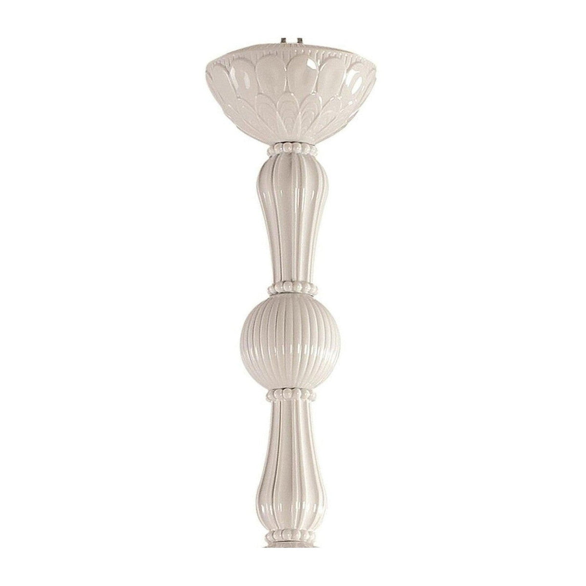 16-Light Organic Porcelain Chandelier