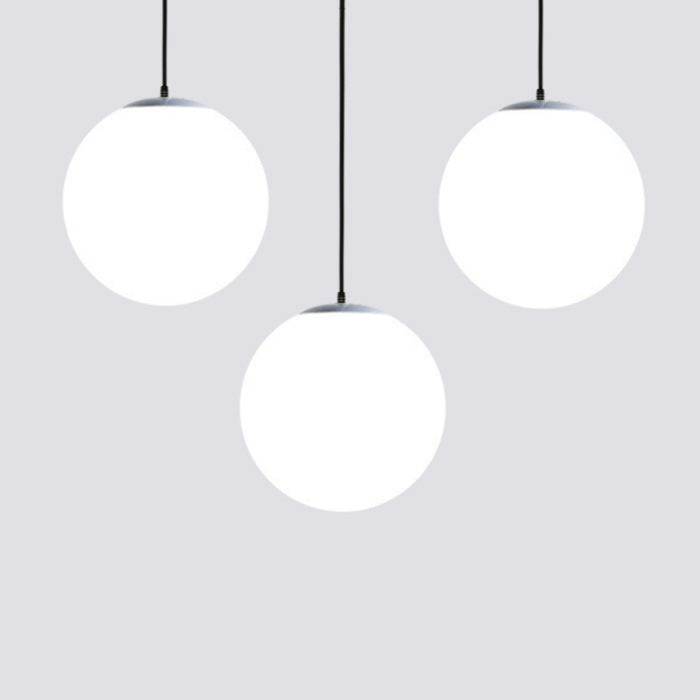 Modern Single-Head Globe Pendant Light / With White Light / Ball Diameter 45CM