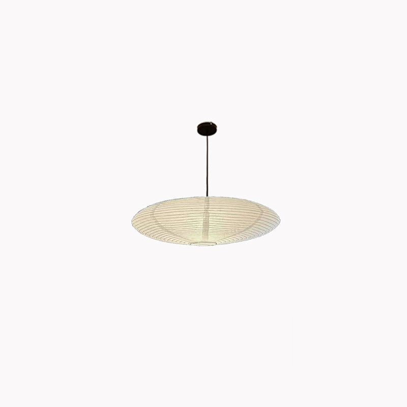 Japanese Handmade-Style Wall Light / Black Line / 50cm / White