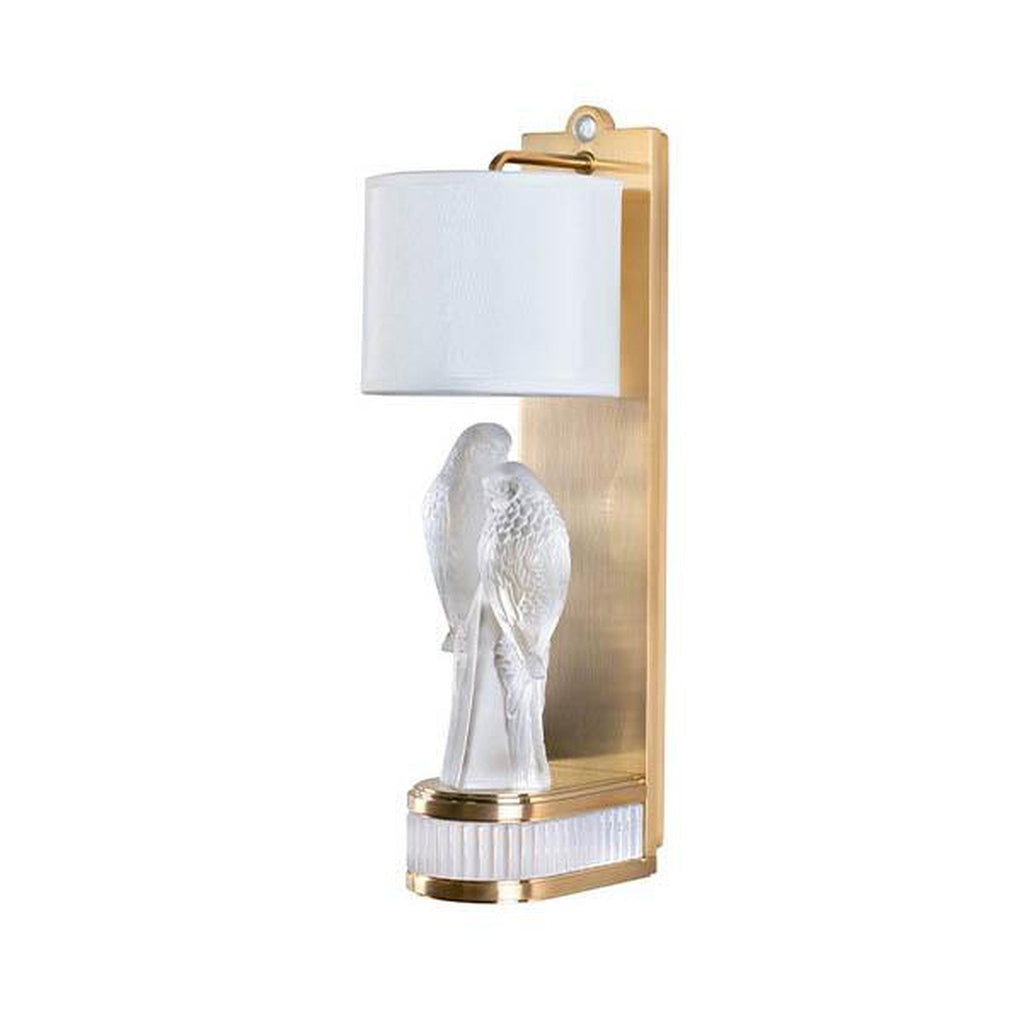Crystal Lovebird LED Wall Light