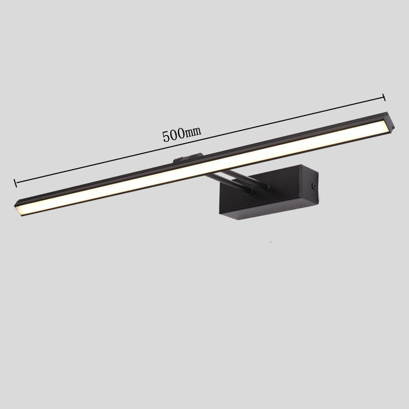 LED Strip Bathroom Mirror Wall Light / White 800mm 16W / Positive white light