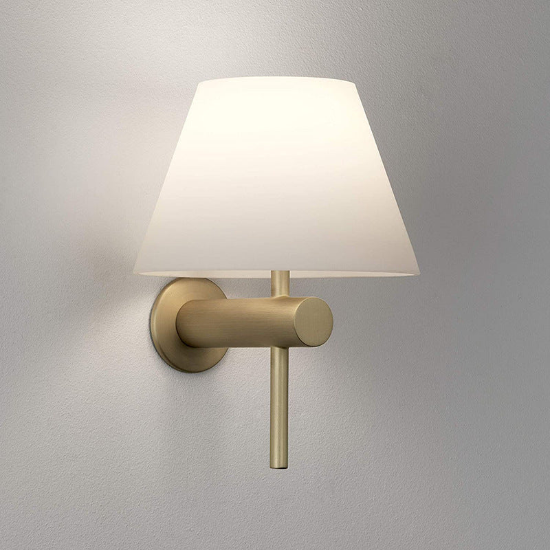 Modern Fabric Shade Bedside Wall Light